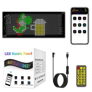Smart Led Pixel Panel For Car